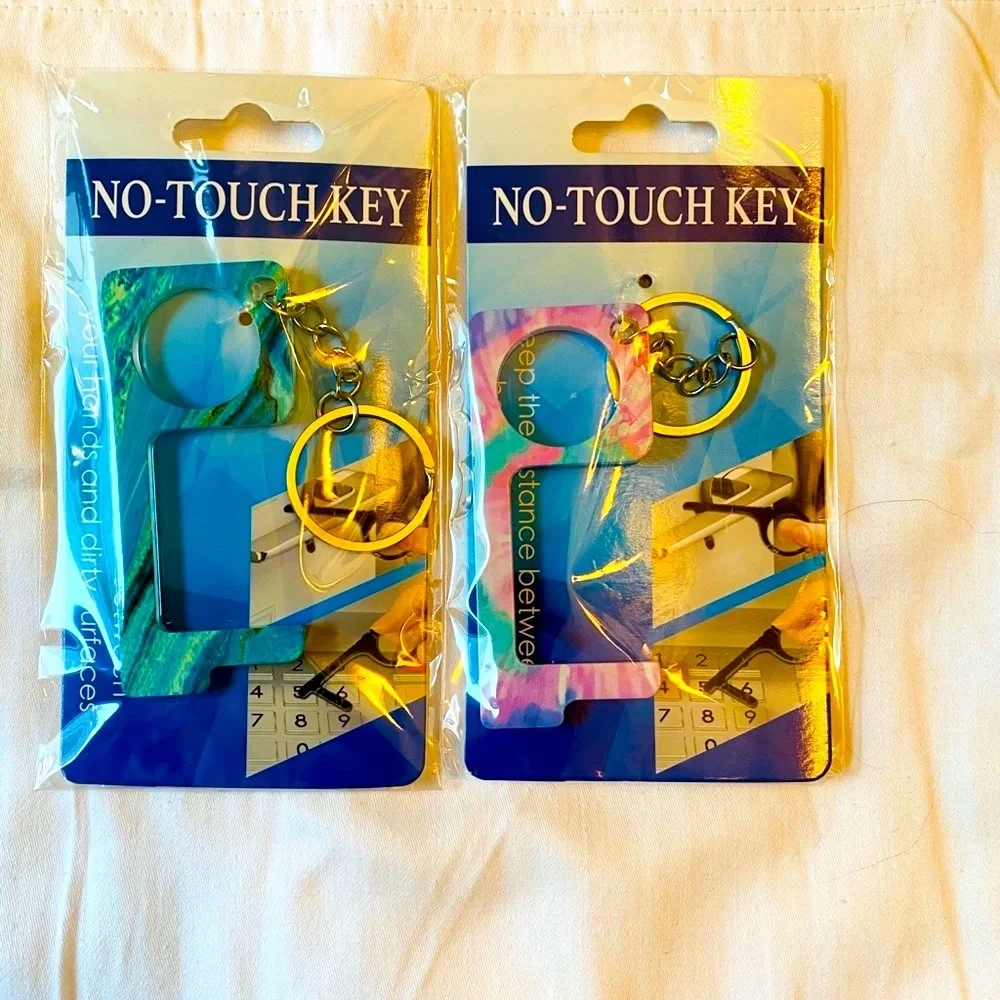Touchless key for ATM and open doors.keychain